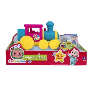 CoComelon Feature Musical Train which Your little one will have a blast playing and singing with the Train and JJ Conductor Cocomelon รถไฟมีดนตรี ซึ่งลูกน้อยของคุณจะได้เล่นและร้องเพลงด้วยรถไฟ และตัวนํา JJ