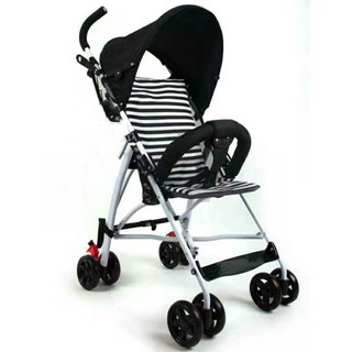ภาพหน้าปกสินค้ารถเข็นเด็ก Baby Stroller รองรับหนัก ฟรี เบาะ สีดำBlack ที่เกี่ยวข้อง