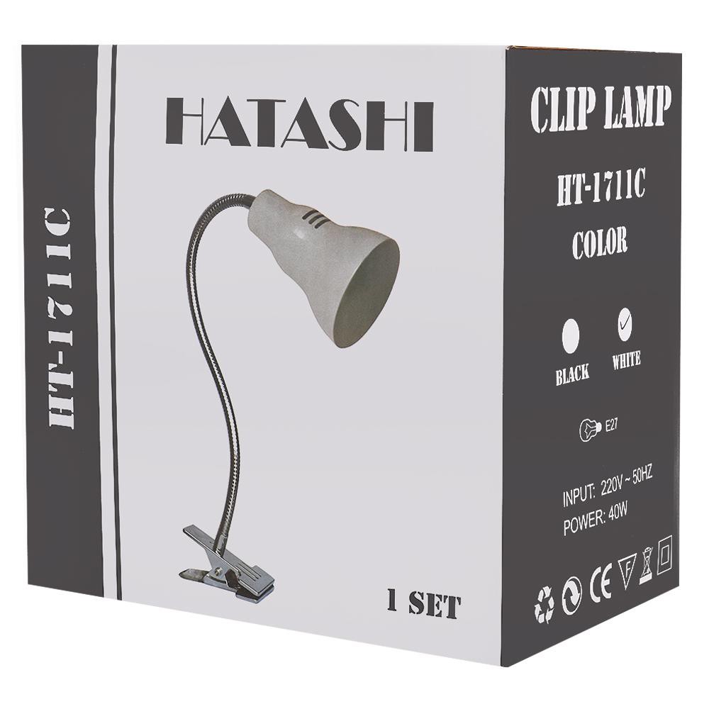 โคมไฟอ่านหนังสือ-ไฟอ่านหนังสือ-hatashi-ht-1711-c-สีขาว-เงิน-โคมไฟ-โคมไฟ-หลอดไฟ-clamp-lamp-hatashi-ht-1711-c-white-silver