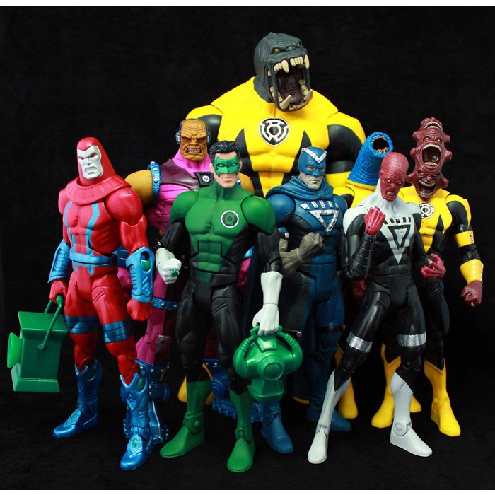 [ครบชุด รวม 12 แพค] DC HERO : DC UNIVERSE GREEN LANTERN WAVE 1 + WAVE 2 ...