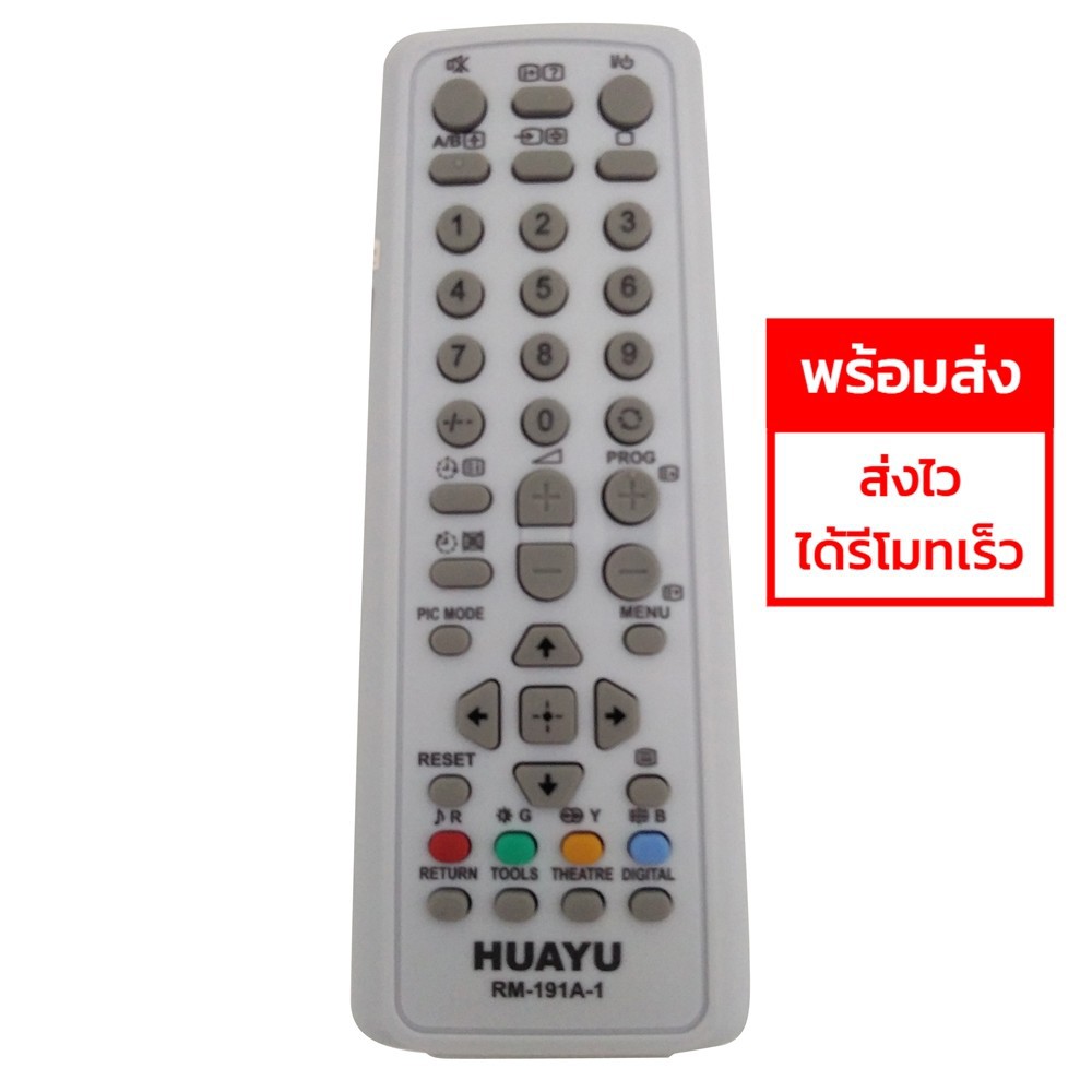 รีโมททีวี-โซนี่-sonyทีวีโซนี่-ใช้ได้ทุกรุ่น-14-29นิ้ว-รุ่นเก่า