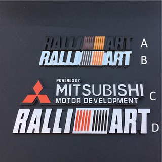 ภาพหน้าปกสินค้า1 x RALLIART สติ๊กเกอร์ติดรถยนต์สำหรับ Mitsubishi ที่เกี่ยวข้อง