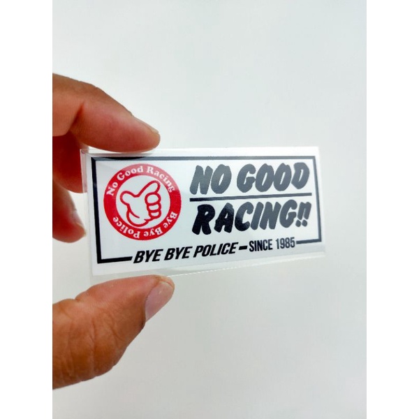 สติ๊กเกอร์-no-good-racing-8-3-5-cm