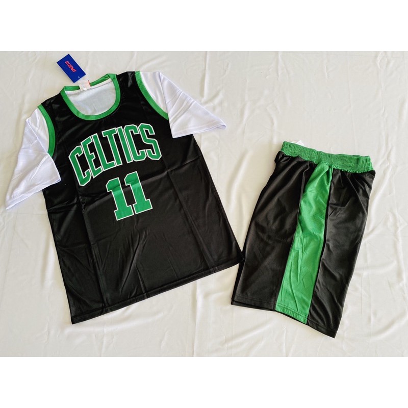 เสื้อบาสมีแขน-ชุดบาสมีแขน-ทีม-celtics-เบอร์11-พร้อมส่ง