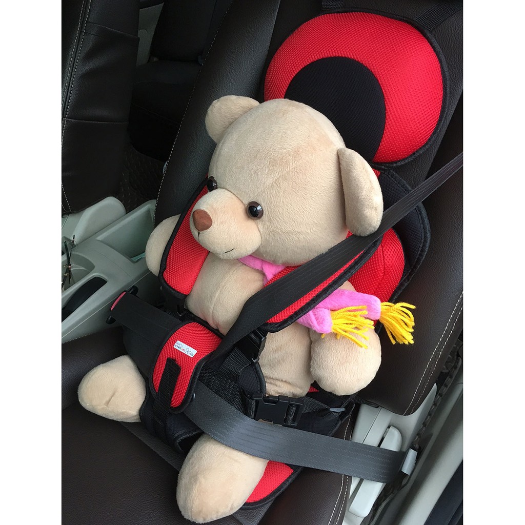 premium-kids-คาร์ซีทแบบพกพา-bigger-3-10-ปี-มือหนึ่ง-สีแดง-คาร์ซีท-carseat-คาร์ซีทเด็กโต-คาร์ซีทเด็กแบบพกพา