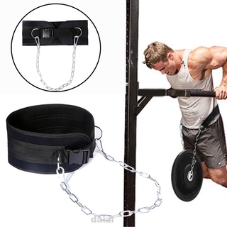 ภาพหน้าปกสินค้าDipping Waist Strength Bodybuilding Gym Adjustable Black Fitness Equipment Weight Lifting Belt ที่เกี่ยวข้อง
