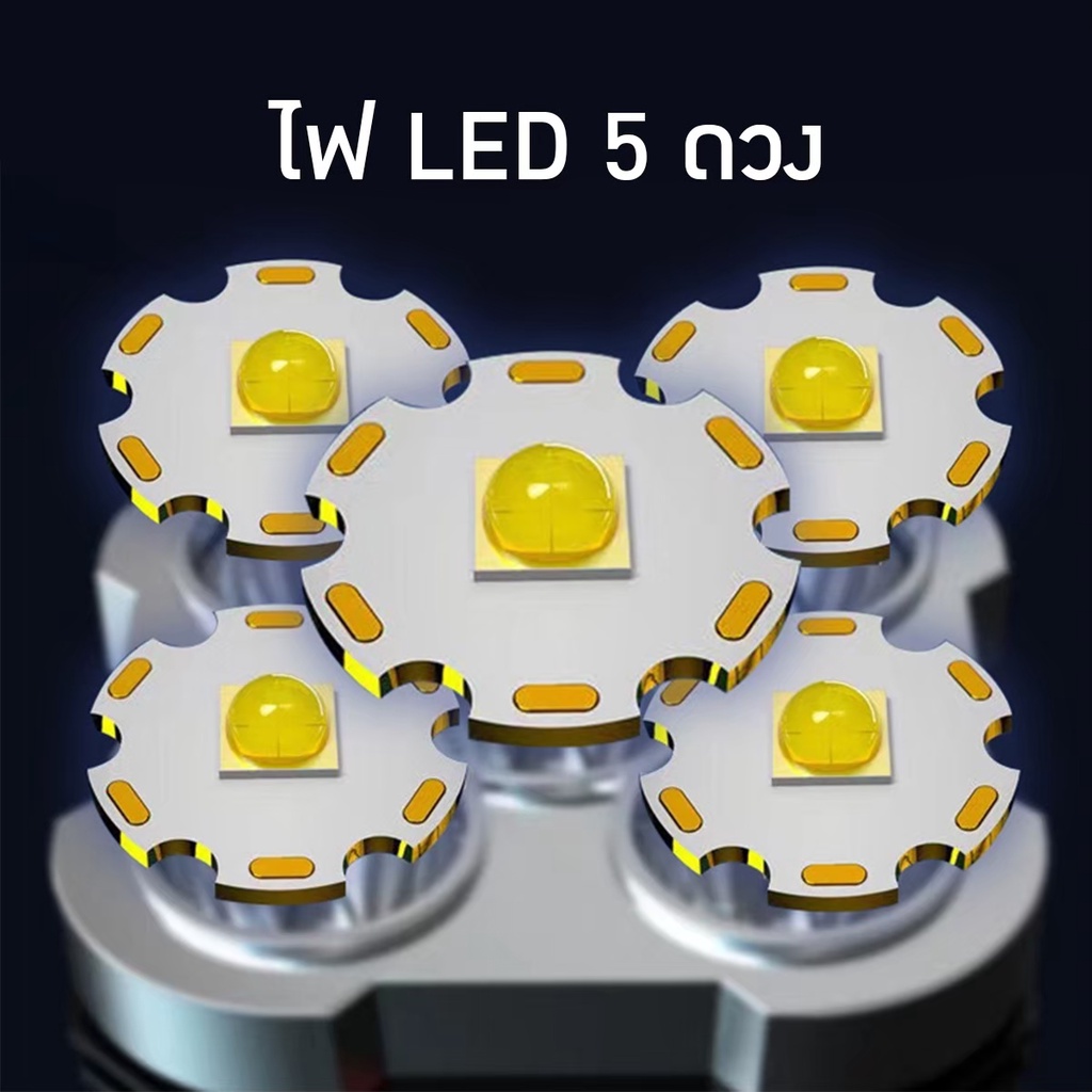 ไฟฉายแรงสูง-5ตา-ไฟฉาย-led-ที่แข็งแกร่ง-ไฟข้างซัง-ส่องสว่างระยะไกล-การชาร์จ-usb-กลางแจ้งในครัวเรือน-ไฟฉายแรง-ไฟฉายเดินทาง