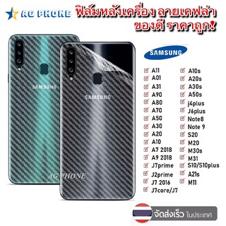 ฟิล์มหลัง ฟิล์ม SamSung A22 A03s A42 A52 A72 A51 A71 A10 A20 A30 A50  A10s A20s A30s A50s A01 A11 A21sฟิล์มซัมซุง เคฟล่า