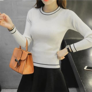 พร้อมส่ง Winter Women New Slim Thin Neck