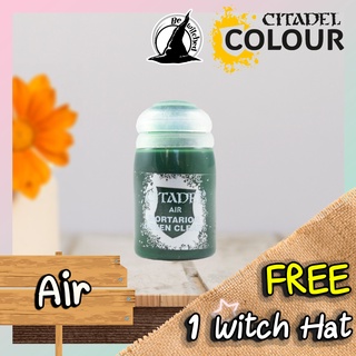 (Air) MORTARION GREEN CLEAR Citadel Paint แถมฟรี 1 Witch Hat