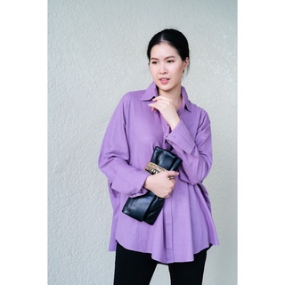 Dress Me > Linen Shirt เสื้อเชิ้ตลินิน ทรงหลวม ทรงปล่อย oversize