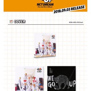 ภาพขนาดย่อของภาพหน้าปกสินค้า(พร้อมส่ง) อัลบั้ม​ NCT DREAM - WE GO UP จากร้าน seesom_kpop บน Shopee