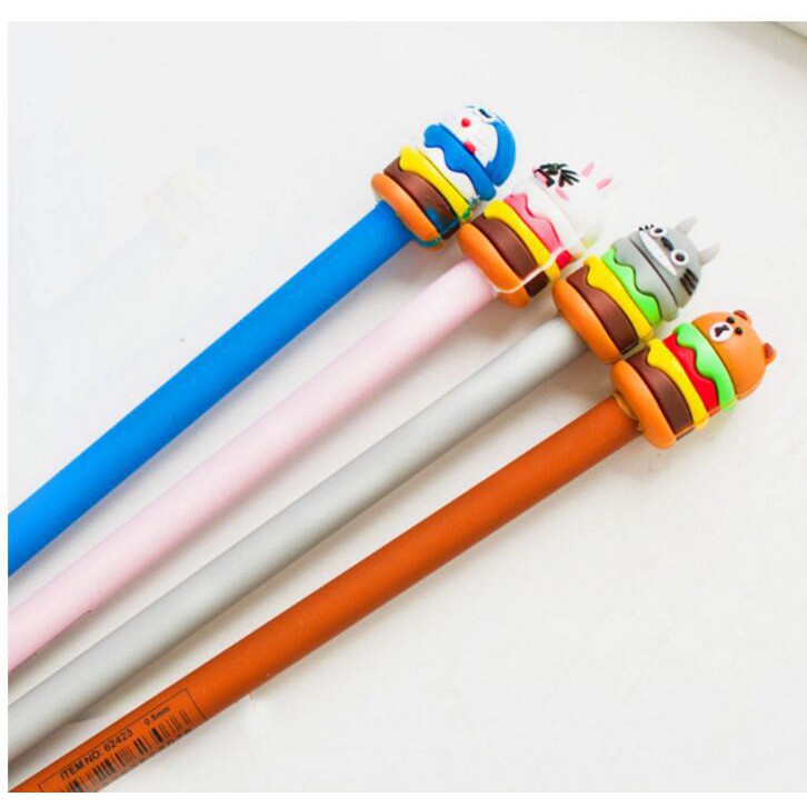 ปากกา-ปากกาเจล-ลายการ์ตูน-มี-4-สี