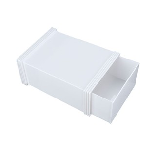 กล่องฝาหน้า 997S 20.5x28x12.5 ซม. สีขาว กล่องฝาหน้า 20.5x28x12.5cm 997S ขาว กล่องเก็บของอเนกประสงค์ สามารถวางซ้อนกันได้