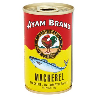 ปลากระป๋อง MACKEREL by AYAM BRAND ขนาด 155g