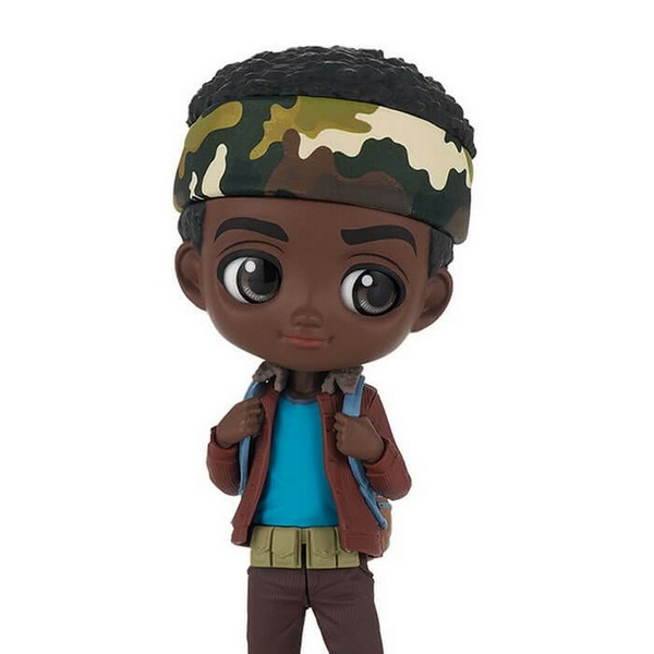 Figurine Banpresto Q Posket Stranger Things - Lucas 14 Cm - Collection Officielle Netflix