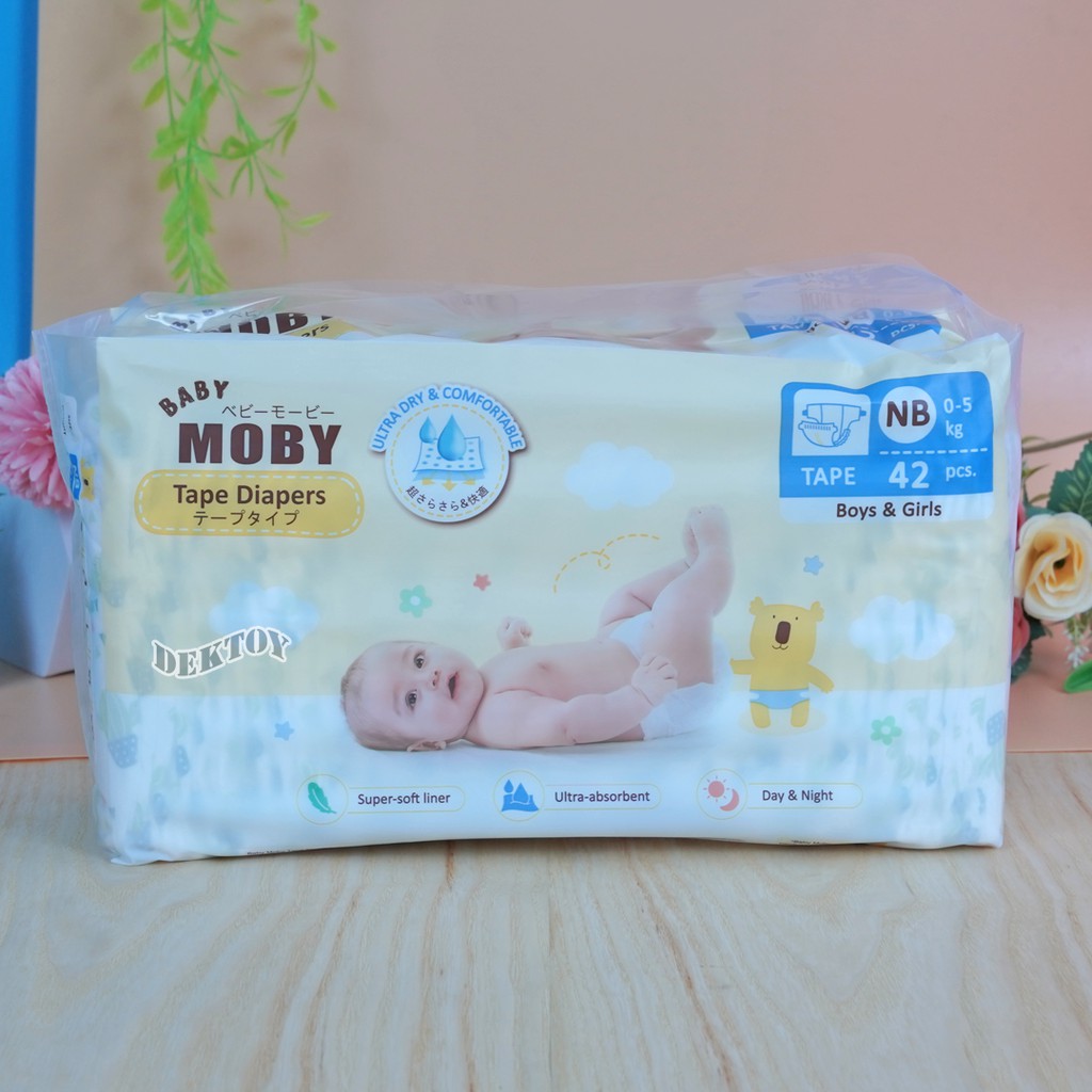 baby-moby-เบบี้โมบี้-ผ้าอ้อมสำเร็จรูป-ชนิดเทป-ไซซ์-newborn-40-ชิ้น