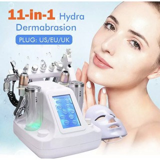 5-11 in 1 Bubble Beauty Apparatus Dermabrasion BIO RF Vacuum Face Cleaning Hydro Water Oxygen Jet Peel LED Machine WLPL