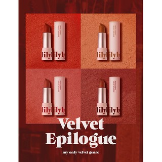 ภาพขนาดย่อของภาพหน้าปกสินค้าพร้อมส่ง LILYBYRED Mood Cinema Velvet Epilogue lipstick 3.5g. จากร้าน sungsung_ บน Shopee
