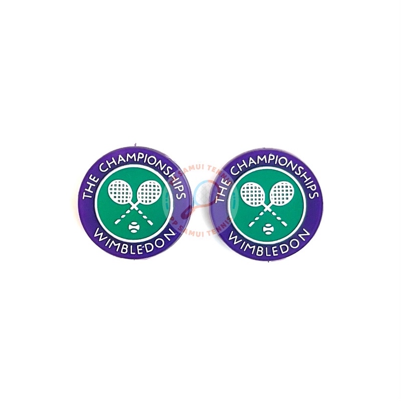 ภาพหน้าปกสินค้ากันสะเทือน เทนนิส tennis dampers ลาย Wimbledon พร้อมส่ง จากร้าน pp_samui_tennis_padel บน Shopee