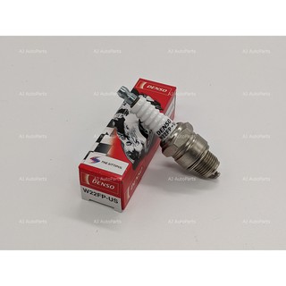 แท้ W22FP-US W22FPUS เกลียวสั้น หัวเทียน DENSO Spark Plug ALFA, BELL, LEO, TUXEDO, Y-111, RC80, RC100