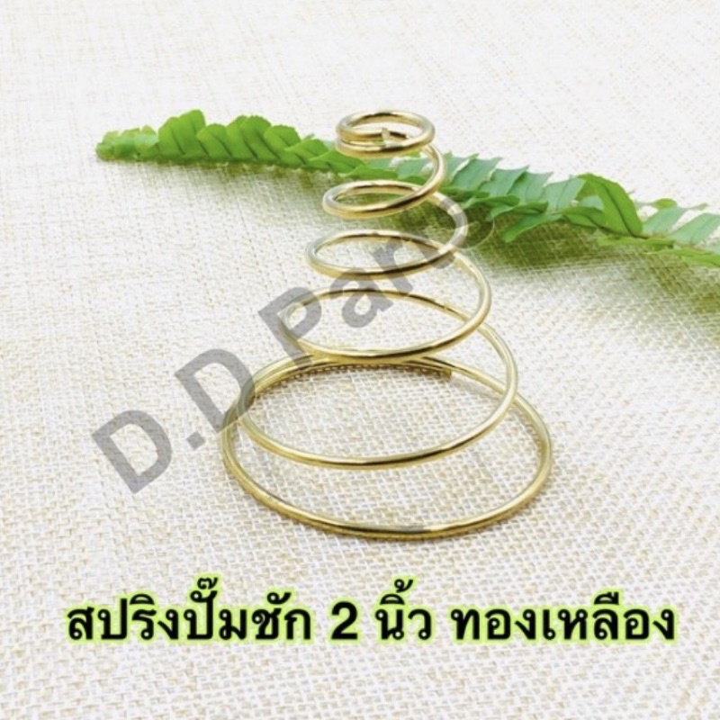 สปริงปั๊มชัก-2-นิ้ว-ทองเหลือง-สแตนเลส