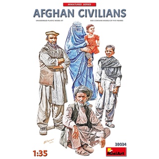 โมเดลประกอบ MiniArt 1/35 MI38034 AFGHAN CIVILIANS