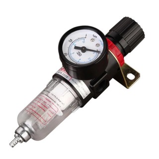 ชุดกรองลมดักน้ำปรับแรงดันลม ขนาด1/4 รุ่น AFR2000 Air Filter Regulator