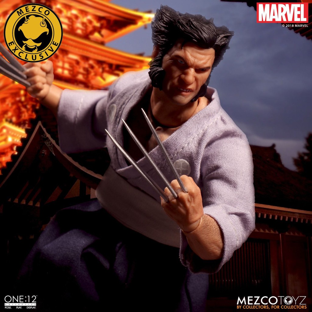 Mezco One:12 Collective Wolverine 5 Ronin | Shopee Thailand