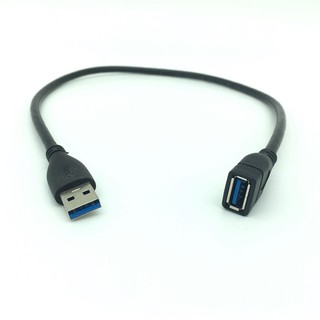 สาย USB 3.0 สายยาว 30CM USB 3.0 Male to Female Cable สายต่อยาว สายพ่วง AM AF(ผู้-เมีย)