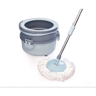 FN ถังปั่นทำความสะอาดพร้อมหัวม็อบ 3 ชิ้น  POWER SPIN MOP