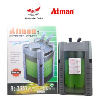 เครื่องกรองนอกตู้ปลา เครื่องกรองนอก กรองตู้ปลา ตู้ปลา ATMAN รุ่น AT-3337