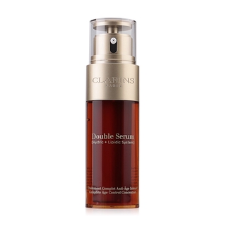 Clarins Double Serum Complete Age Control Concentrate คลาแรงส์ เซรั่มลดเลือนริ้วรอย.