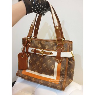 Louis Vuitton Limited Edition Tissue Rayures GM Tote Bag at