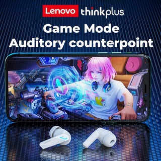 มีของพร้อมส่ง Lenovo หูฟังบลูทูธ TWS GM2 PRO หูฟังไร้สายตัดเสียงรบกวนอัจฉริยะ บลูทูธ5 3 หูฟัง แสงไฟLEDพร้อ ของแท้ 100  img 4