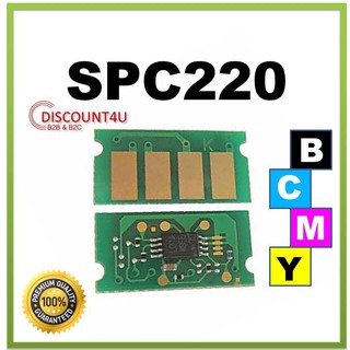 Discount4U CHIP Toner SPC220 BK/C/M/Y  for Ricoh SPC220 SPC221 SPC222 SPC240