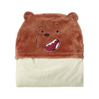 ภาพหน้าปกสินค้าMINISO ผ้าห่ม ผ้าห่มคลุมตัว ผ้าห่มมีหมวก ผ้าคลุมกันหนาว We Bare Bears Collections 4.0 Throw Blanket ที่เกี่ยวข้อง