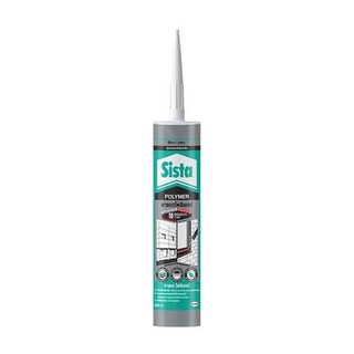 Dee-Double  โพลีเมอร์อุดรอย SISTA POLYMER SEALANT 290 มล. สีขาว  ปีนยิงซิลิโคน สเปรย์โฟม วัสดุประสาน วัสดุอุดรอยรั่ว ซ