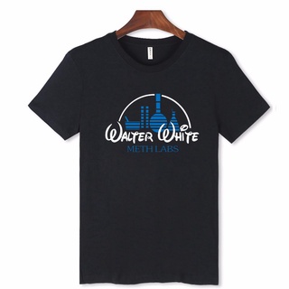 ¤▧﹉Alimoo Men &amp; Women Cotton T-Shirt Breaking Bad Walter White Hip Hop Short Sleeve Unisex Tops