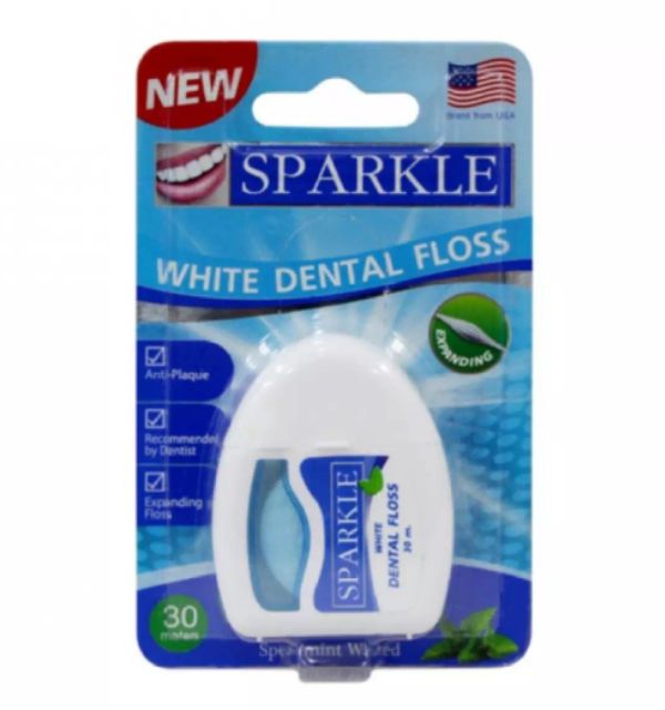 ซื้อ1แถม1-ไหมขัดฟัน-sparkle-dentol-floss