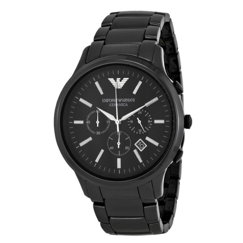 emporio-armani-นาฬิกาผู้ชาย-สีดำ-สายเซรามิก-รุ่น-ar1474