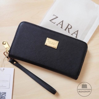 Zara Wallet (outlet) สีดำ