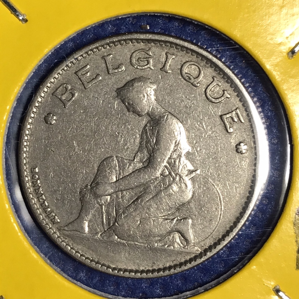 special-lot-no-60390-ปี1923-เบลเยี่ยม-1-franc-km-89-belgique-เหรียญสะสม-เหรียญต่างประเทศ-เหรียญเก่า-หายาก-ราคาถูก