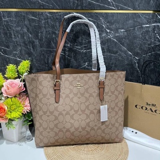 กระเป๋า COACH MOLLIE TOTE IN SIGNATURE CANVAS (COACH 1665)