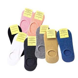 Japan Socks ถุงเท้าญี่ปุ่นข้อสั้น นุ่ม ใส่สบาย มี 8 สีให้เลือก!!