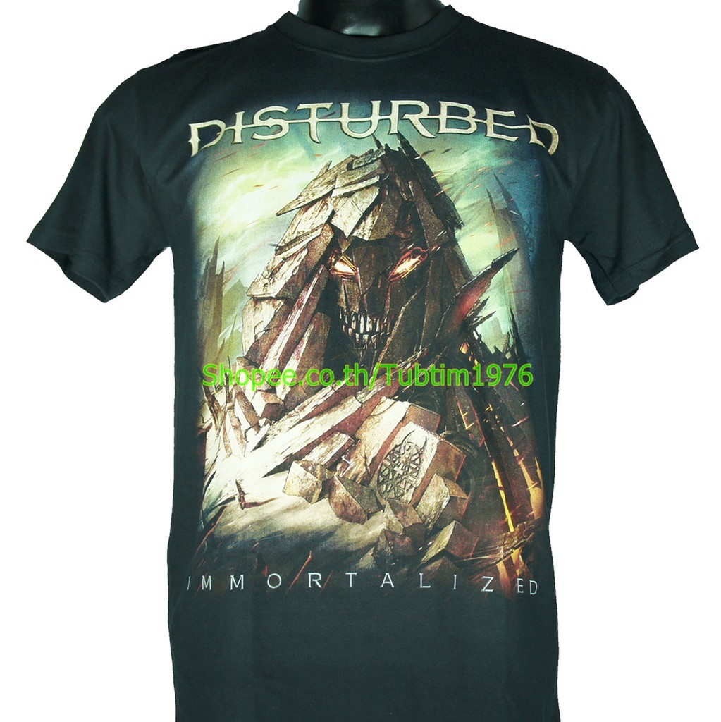 เสื้อวง-disturbed-เสื้อวงดนตรีต่างประเทศ-เสื้อวินเทจ-ดิสเทิร์บ-dtb1516