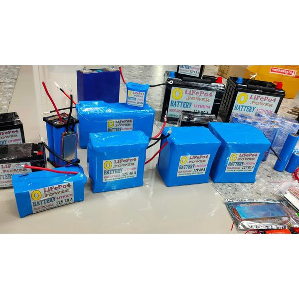 แบตเตอรี่-12v-40แอมป์-ลิเธียมฟอสเฟต-lithium-battery-lifepo4