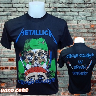 เสื้อวง METALLICA วงร็อคในตำนาน ไม่มีตะเข็บข้าง คอฟิต ป้ายUS เสื้อผู้ชาย เสื้อทัวร์ วงดนตรีร็อคต่างประเทศ