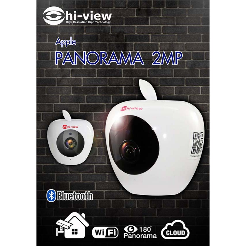 apple-ip-camera-2-0-mega-pixel-hi-view-panoramic-180-กล้องวงจรปิด-1080-p-รุ่น-hp-apple20