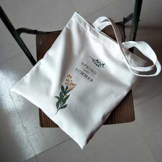ภาพขนาดย่อของภาพหน้าปกสินค้า‎˚ กระเป๋าผ้า spring and summer യ พร้อมส่ง (MN025) จากร้าน minibagclothes บน Shopee